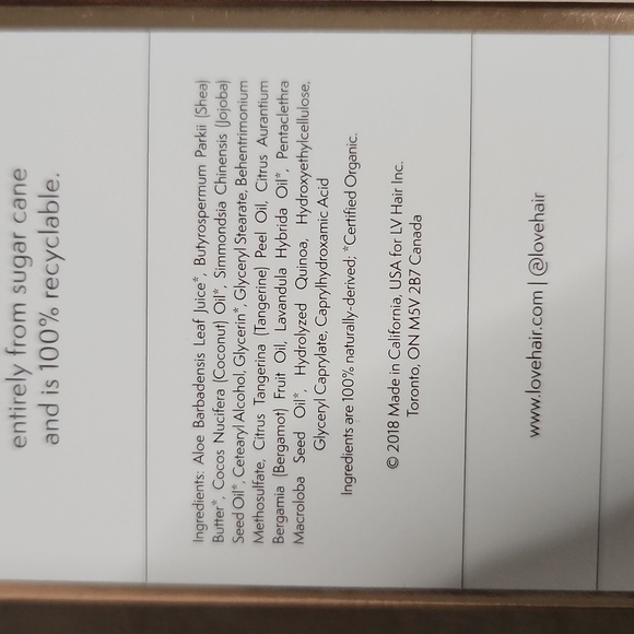 Love Hair Nourshing Treatment Mask - Picture 3 of 6